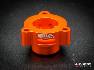 Ford Bronco Blow Off Adapter Plate - 2.3L Turbo - SILA Concepts - Orange